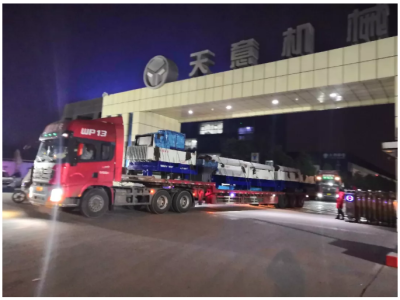 年終歲末天意機械發(fā)貨忙 加班加點為市場！